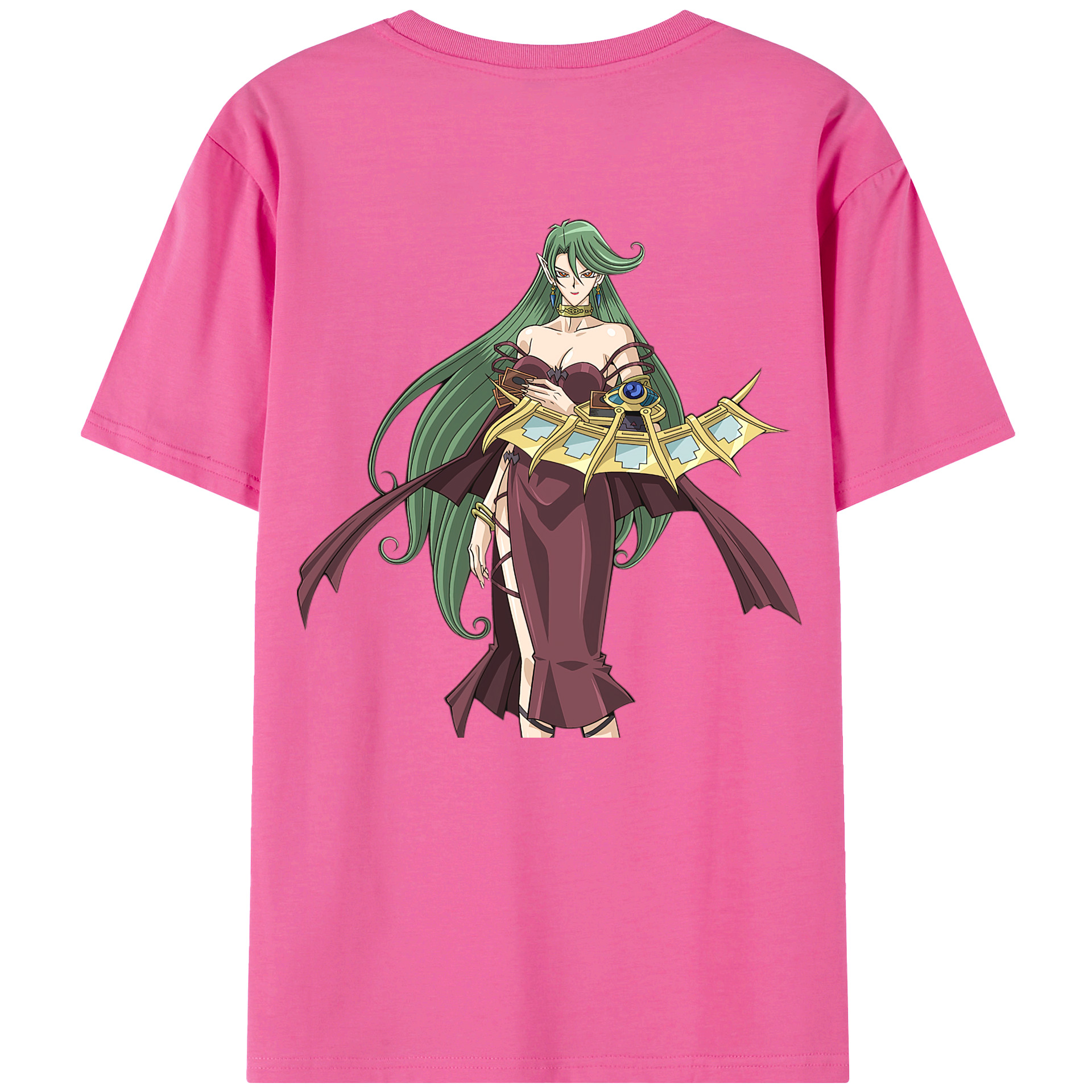 （画像用） 遊☆戯☆王 Yu-Gi-Oh! レディース半袖Tシャツ(バックプリント)